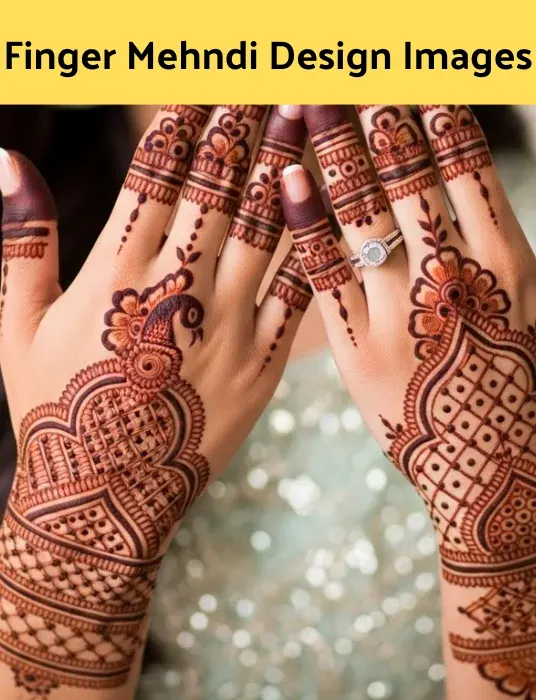 Finger Mehndi Design Images
