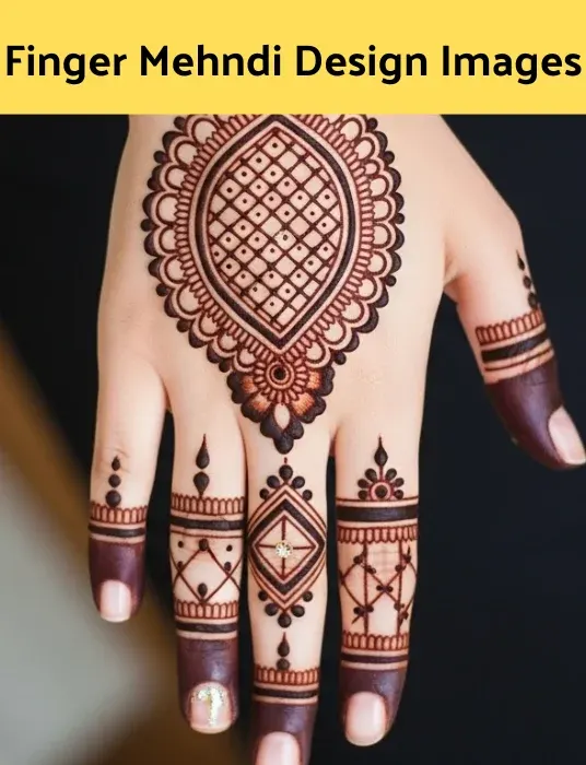 Finger Mehndi Design Images