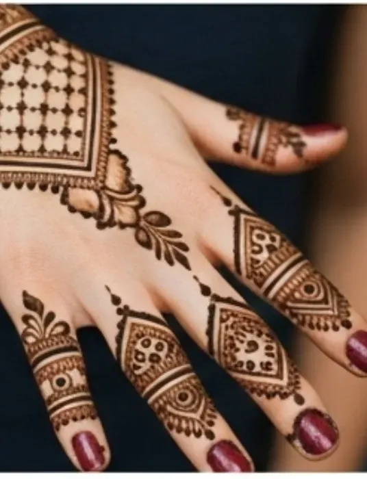 Finger Mehndi Design Images