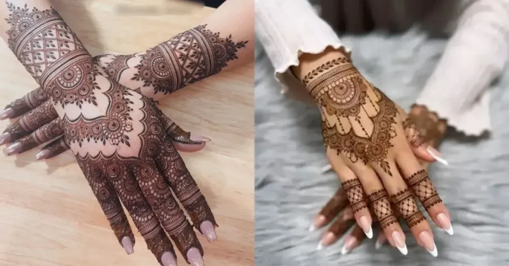 Back Hand Mehndi Designs