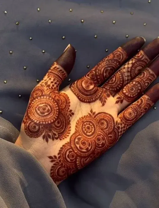 Front Hand Simple Mehndi Design. Front Hand Simple Mehndi Design.