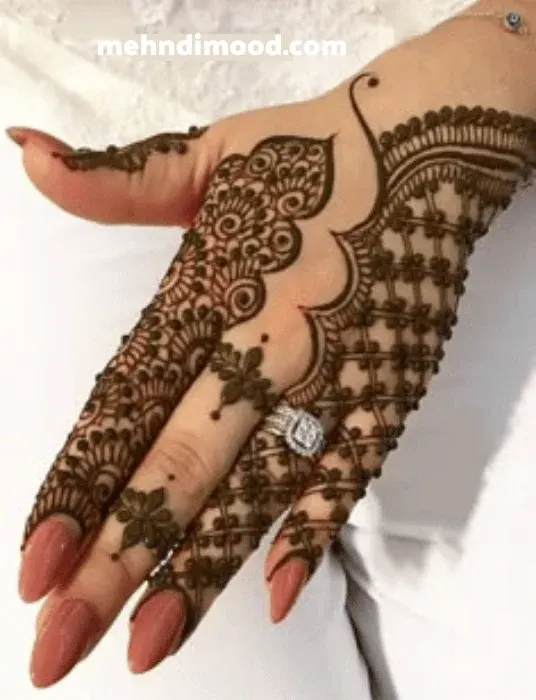 Instagram Modern Back Hand Mehndi Design