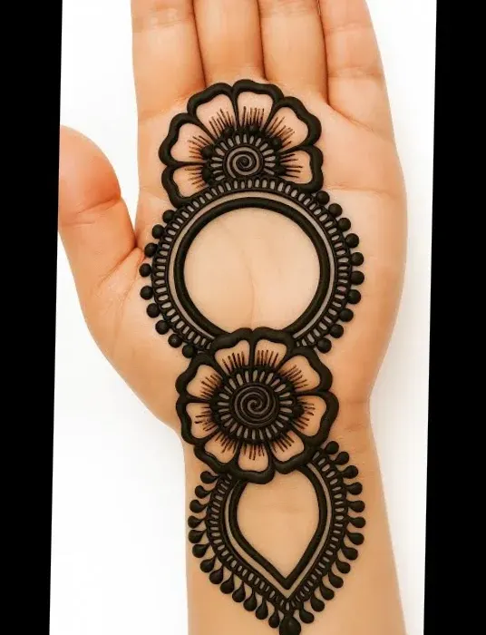 Instagram Stylish Royal Front Hand Mehndi Design