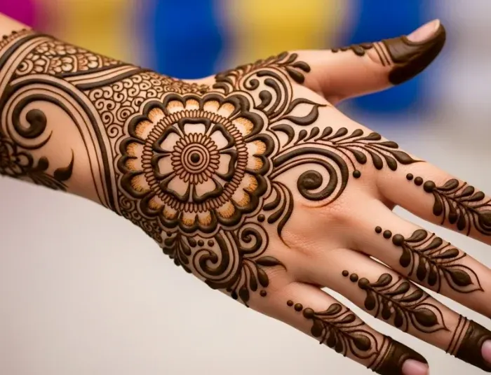 Mehndi Design 2024 Back Hand Arabic Mehndi Design 2024 Back Hand Arabic
