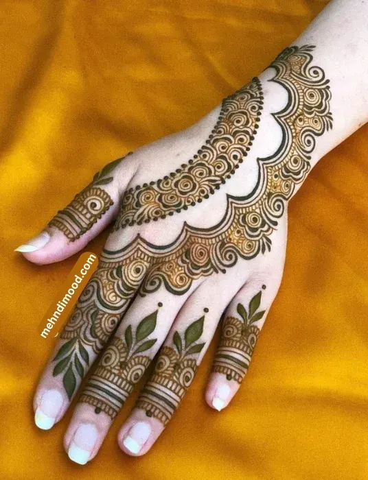 Modern Back Hand Mehndi Design Modern Back Hand Mehndi Design