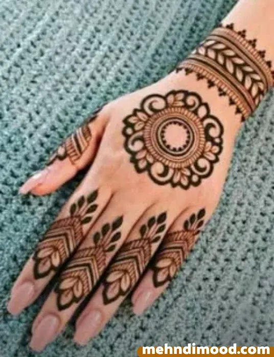 Modern Back Hand Mehndi Design Modern Back Hand Mehndi Design