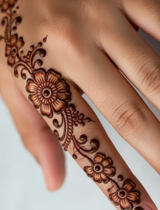 Ring Finger Mehndi Design Ring Finger Mehndi Design