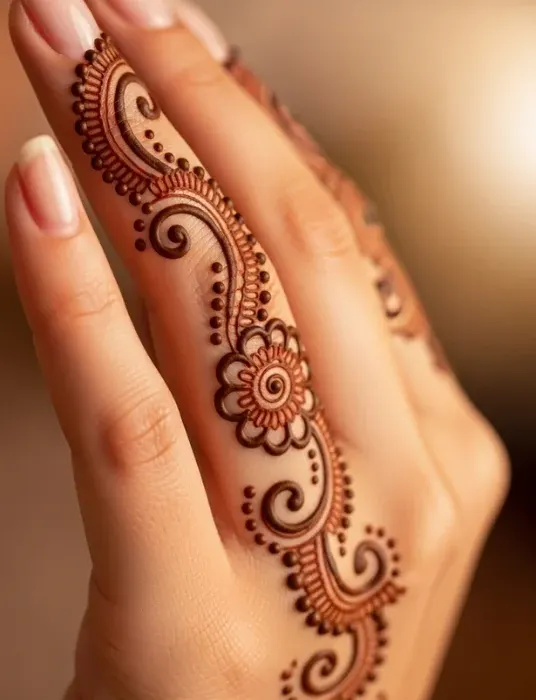 Ring Finger Mehndi Design Ring Finger Mehndi Design
