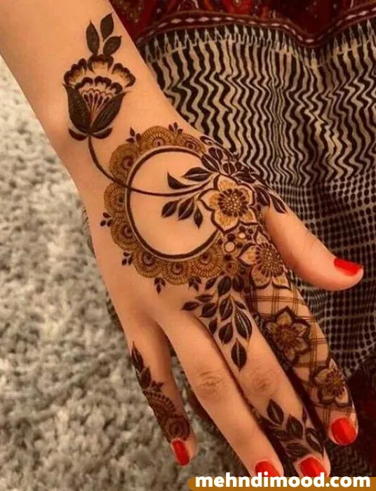 Simple Back Hand Mehndi Design Simple Back Hand Mehndi Design