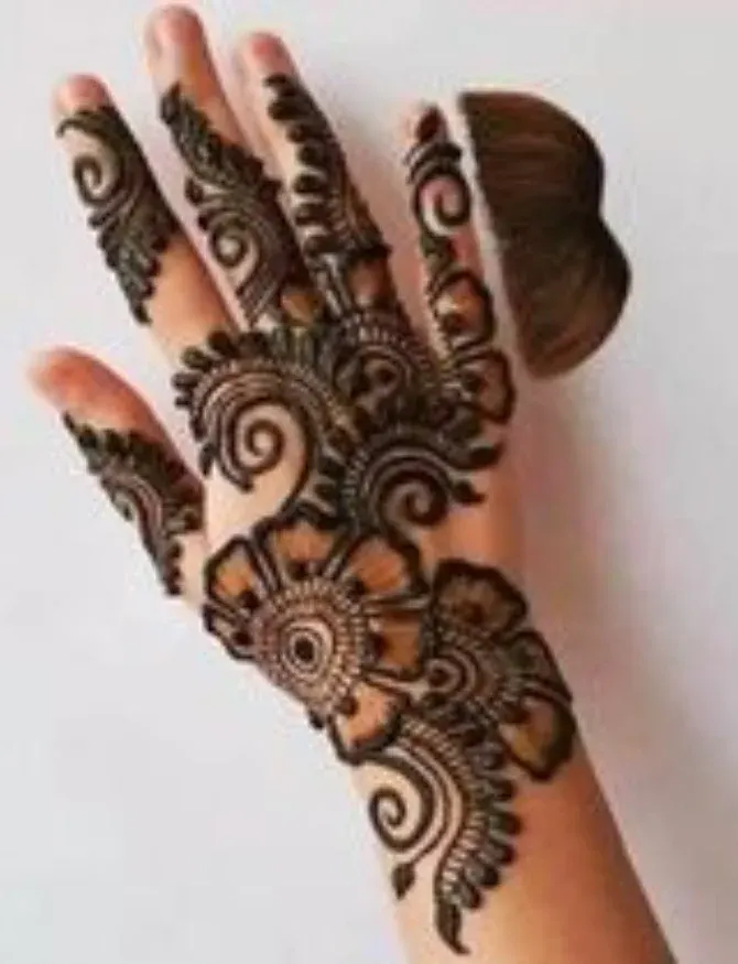 Simple Easy Back Hand Mehndi Design Images Simple Easy Back Hand Mehndi Design Images
