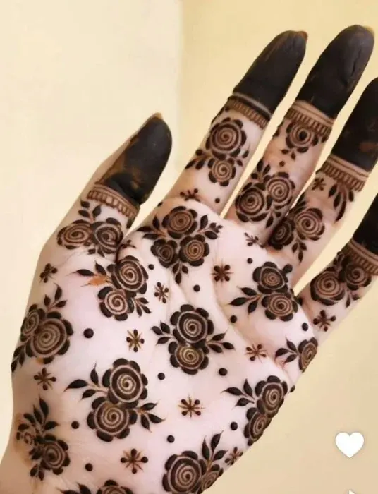 Simple Royal Front Hand Mehndi Design Simple Royal Front Hand Mehndi Design