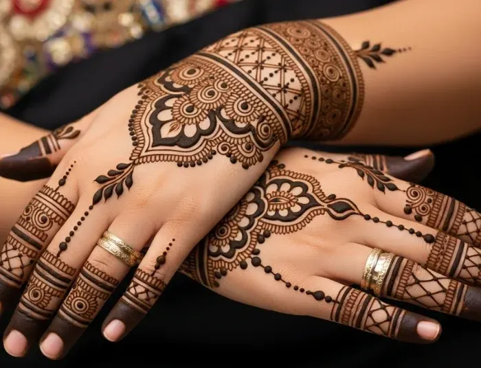 Unique Arabic Mehndi Design Unique Arabic Mehndi Design